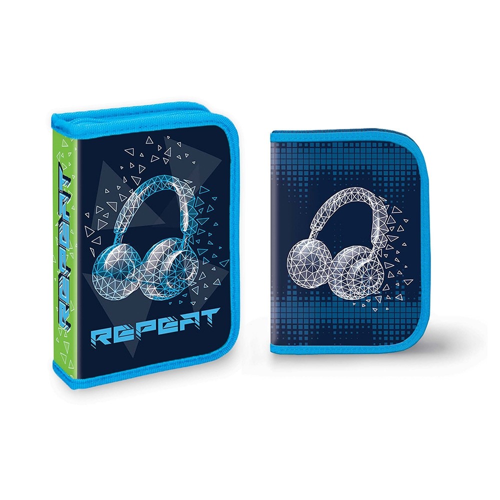 Penar scolar, baieti, inchidere tip fermoar, 32 de elemente, parti pliabile, material textil - imagine 4